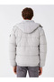 Standard Mold Hooded Men's Puffer Coat - 5