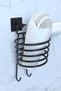 Adhesive Black Blow Dryer Hanger Hair Dryer Holder