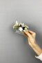 Blue Dry and Artificial Flower Scalloped Hairpin for the Most Beautiful Brides – Crown, Crystal Stone, Stylish Model – - 3