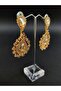Earring Types Yellow Crystal Stone Henna Wedding Bridal Earring – Bijoux Earring, Stylish Design – Bijoux K - 6
