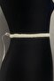 Handmade Belt Crystal Beads and Pearls Evening Dress Belt Accessory – Belt, Stylish Design - 2