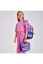 Coral High Kids 3-Piece Purple Pink Cat Patterned Backpack Set - 2