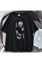 Jujutsu Kaisen Blade Printed Black Unisex Oversize T-shirt - 2