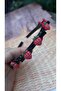 Black Color Hair Twisting Crown with Strawberry Figures on Top - 5