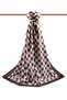 Women's Luxury Medina Silk Shawl Mink-2 - 2