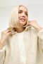 Hannah Teddy Jac Ecru Women's Coat 6CT2008 101398899 - 6