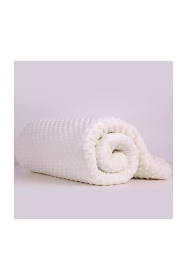 Merinos-Pearl Bud Blanket - Bone Single Set 1