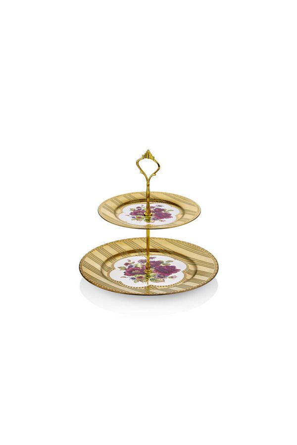 Cemile-Purple Bouquet 2 Tier Service 1