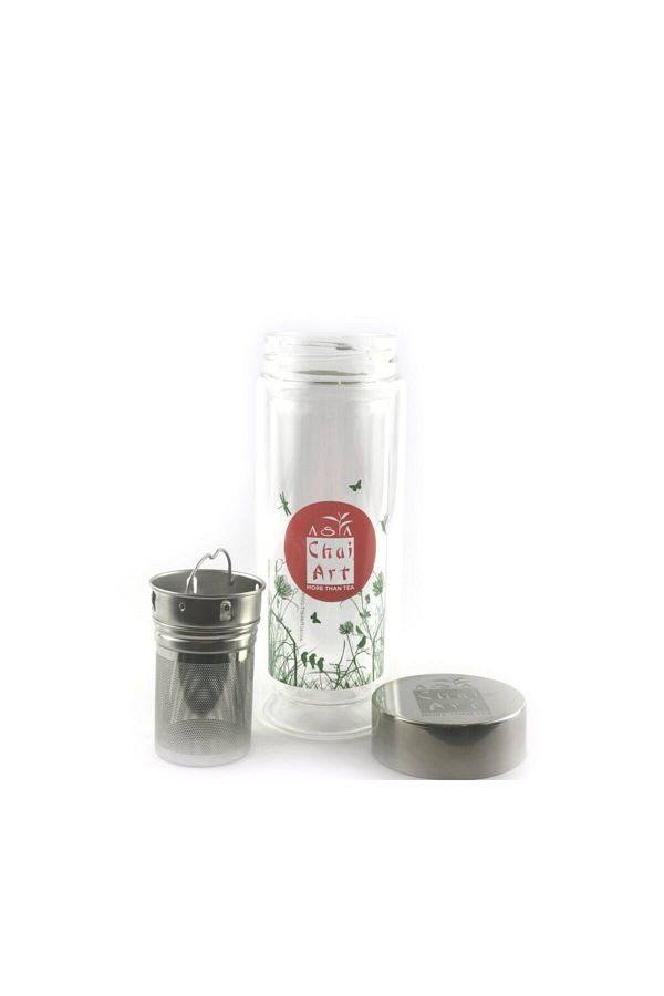 Asia Chai Art-Glass Tea Thermos 1