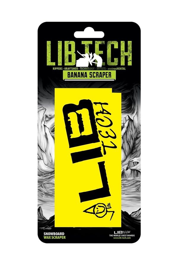 LiBTECH-Banana Scraper - Snowboard Wax Scraper 1