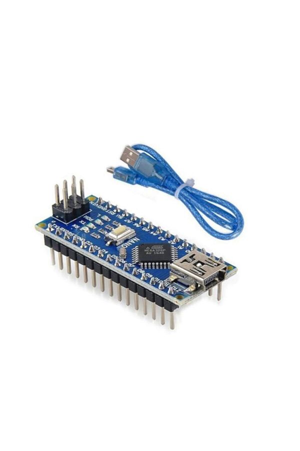 Arduino-Nano Clone V3.0 - شريحة USB Ch340 (تتضمن كابل USB) 1