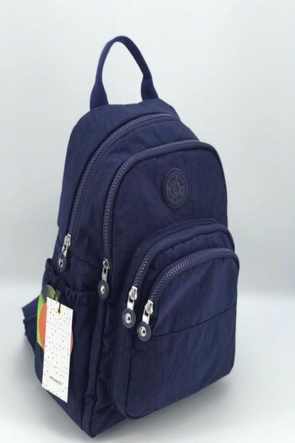 MEGA CANTA Unisex Navy Blue Waterproof Kipling Backpack Trendyol