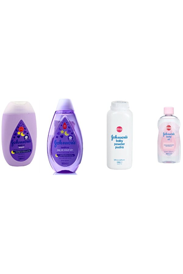Johnson S Bed Losyon 's Baby 300 Ml Bedtime 500 Ml Saç Ve Vücut 's Baby Pudra 200 Ml