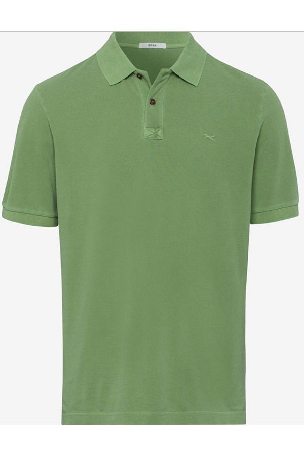Brax-Ανδρικό μπλουζάκι Polo Neck σε πράσινο μεγάλο μέγεθος 1