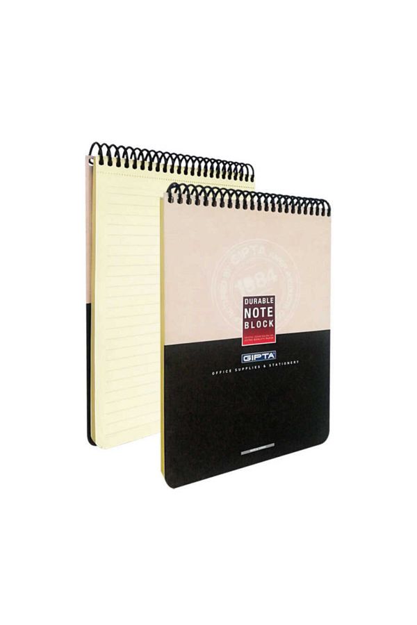 Gıpta-Memo Pad A5 Block Master Spiral Striped 1384 100 Sheets 1
