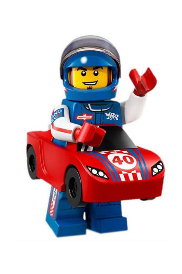 LEGO-® Minifigures Series 18 - Race Car Guy - 71021 (Sent in a sealed Package) 1