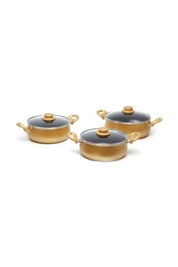 Cem-Saffron Hot Pot Set 16-18-20 6 Pieces 1