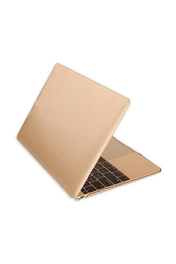 Microcase MacBook Pro 15.4 A1707 Touch Bar Shell Rubber Cover Case Gold Trendyol