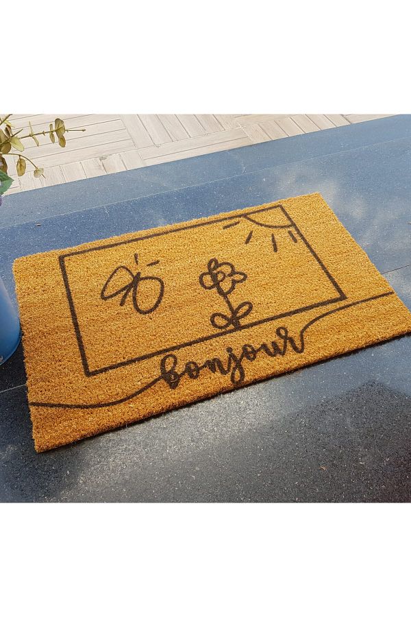 LAMONETA-Bonjour Pastoral Design Floor Mat 1