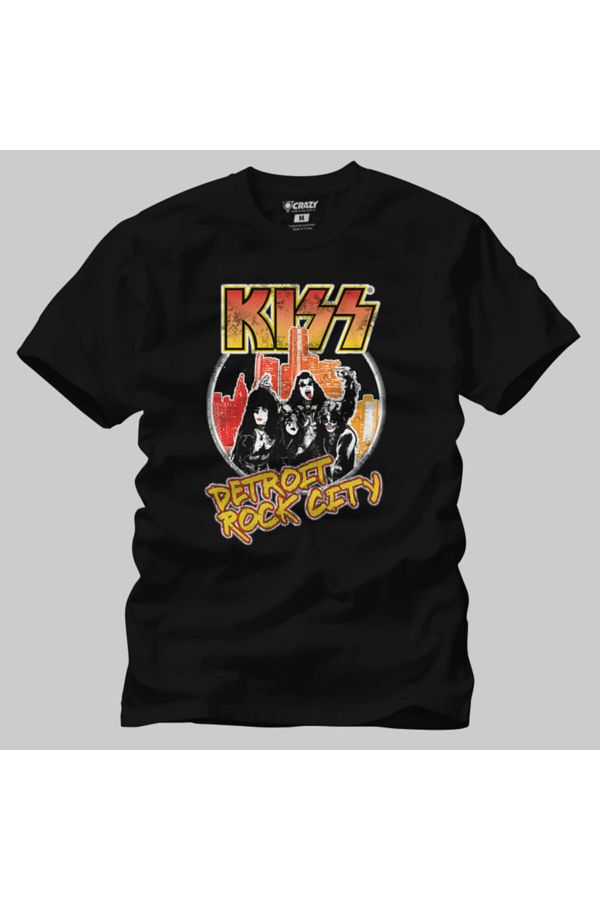 Crazy-Men's Kiss Detroit Rock City T-Shirt 1