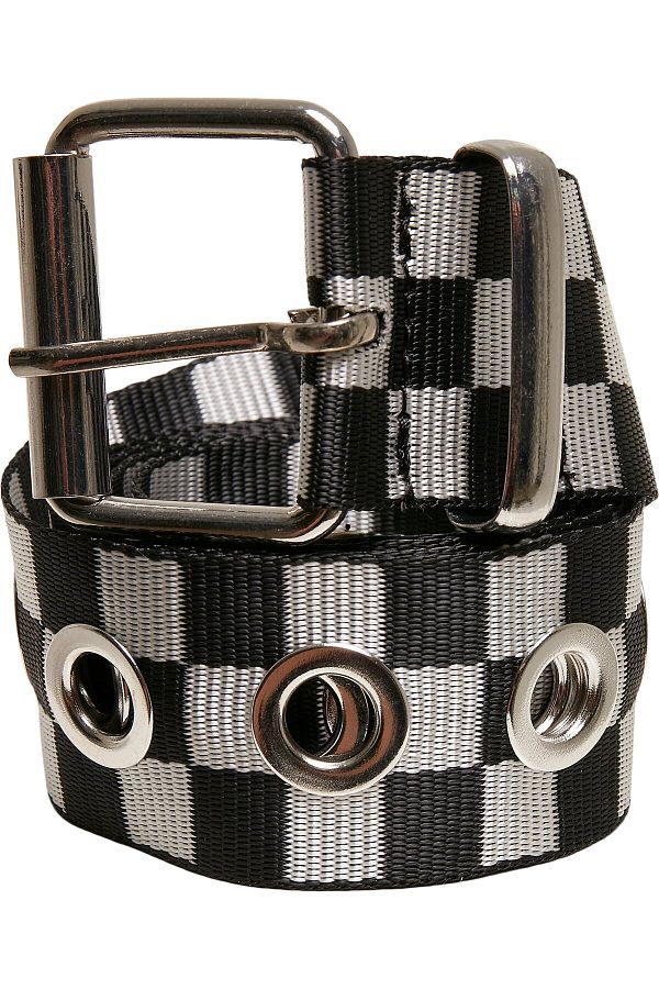 Urban Classics-Accessoires Checker Gürtel mit Ösen 1