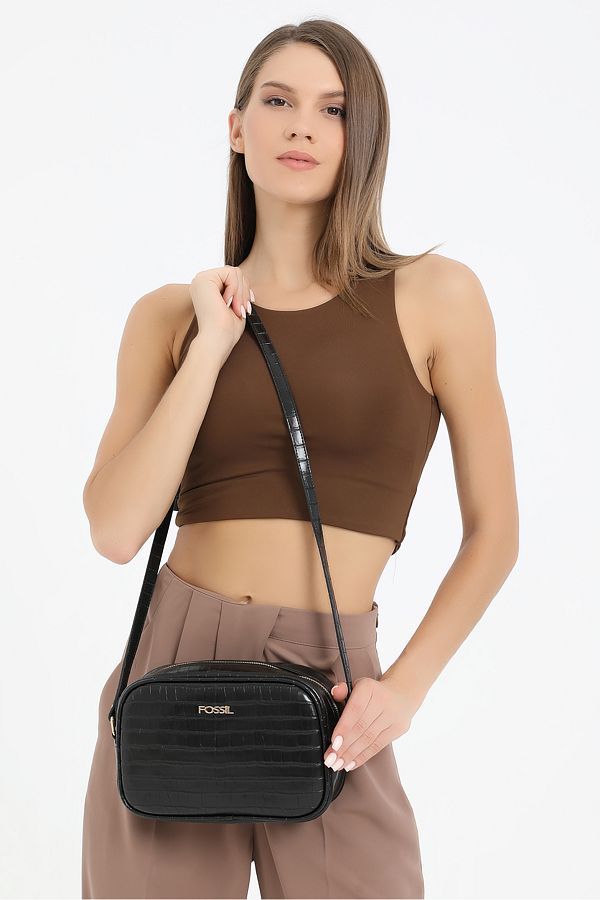 Fossil bag black outlet