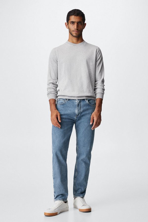 MANGO Man Jeans Blue Basic Trendyol