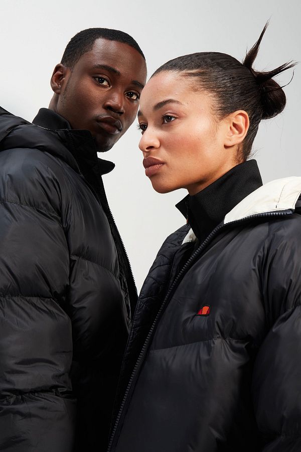 Ellesse Coat Women s Girls Black Trendyol