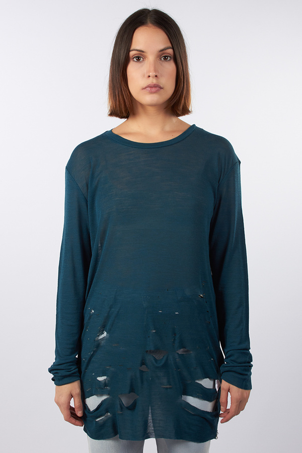 Diesel-T-Shirt Damen/Mädchen Grün 1