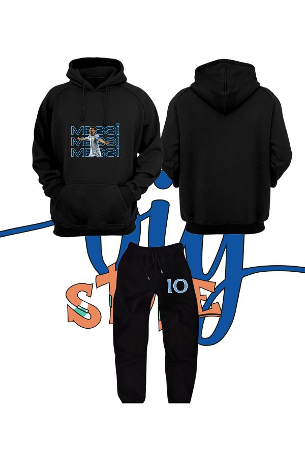 Biy Store Lionel Messi Argentina photo jersey design unisex hooded sweatshirt tracksuit t Trendyol