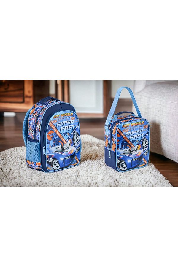 Hot wheels school bag best sale