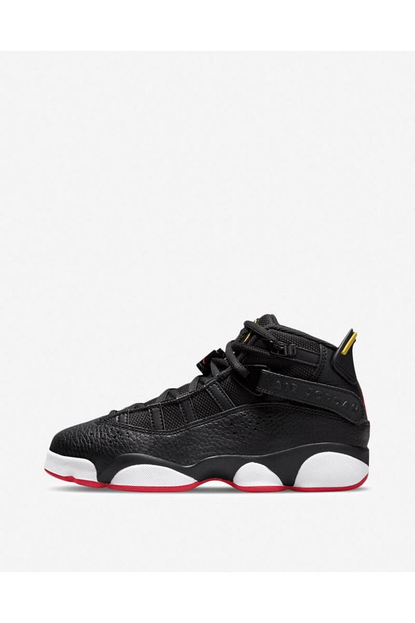 Nike Air Jordan 6 Rings Playoffs Black Red 322992 063 Men s Shoes Trendyol
