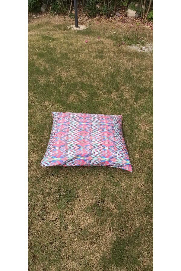 Essential Towel Madaline Large Size 70x70 Cushion with Inner Padding Floor Cushion Pouf Cushion INner Padding Cushion Comes with ONE Trendyol