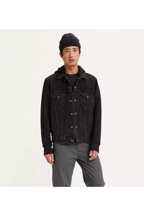 Levi s HYBRID HOODIE TRUCKER JACKET Trendyol