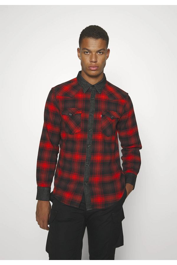 Levi's plaid shirt deals