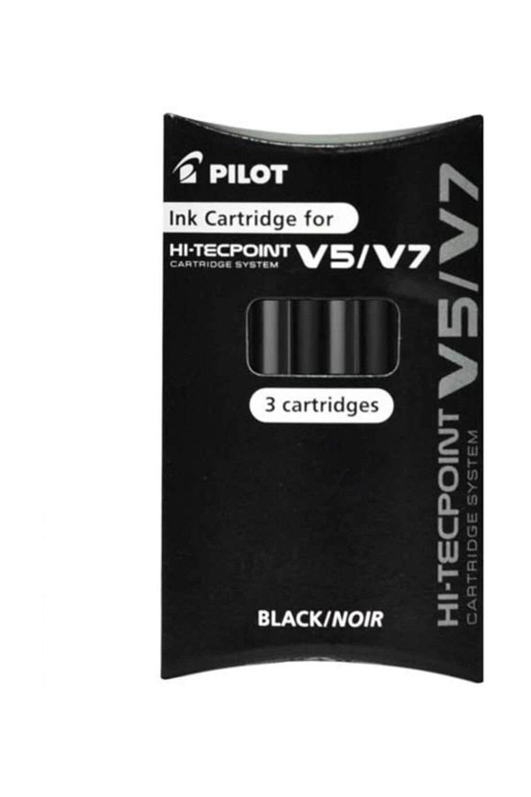 Pilot-V7 Hi-Tecpoint (Cv7 Refill Set of 3) - Black 1