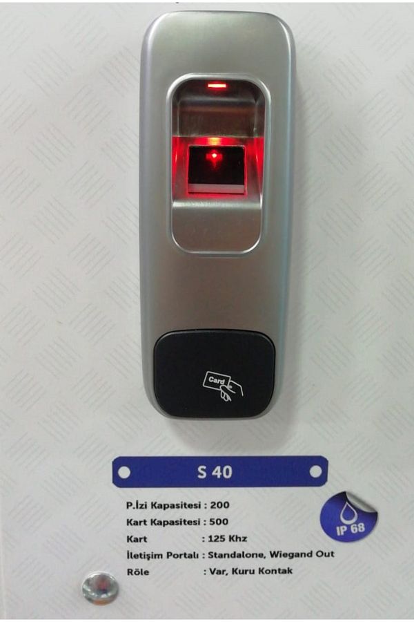 Afark-S40 Standalone Fingerprint Door Control Reader Proximity Metal Case 1