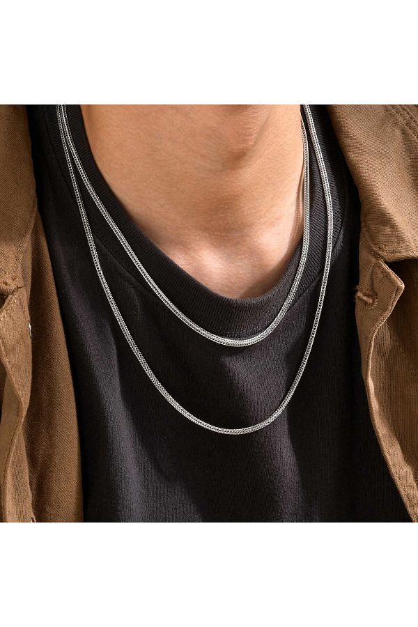 Wide silver collar necklace hotsell