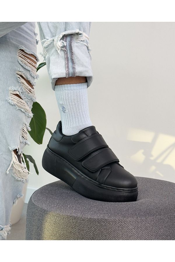 MOR PL K Milano Black Velcro Women s Sports Shoes Trendyol