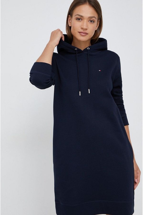 Tommy Hilfiger REGULAR HOODIE DRESS Casual dress Trendyol