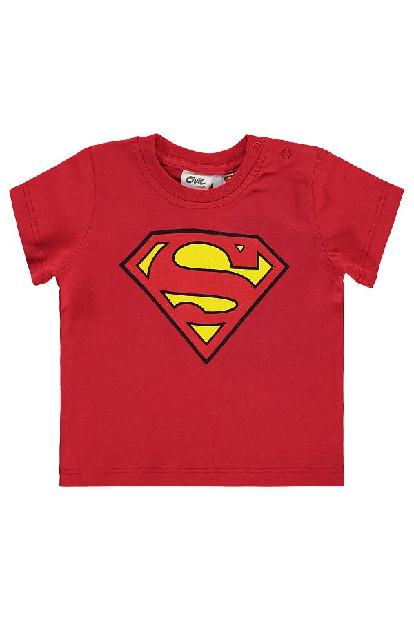 Superman t shirt baby discount