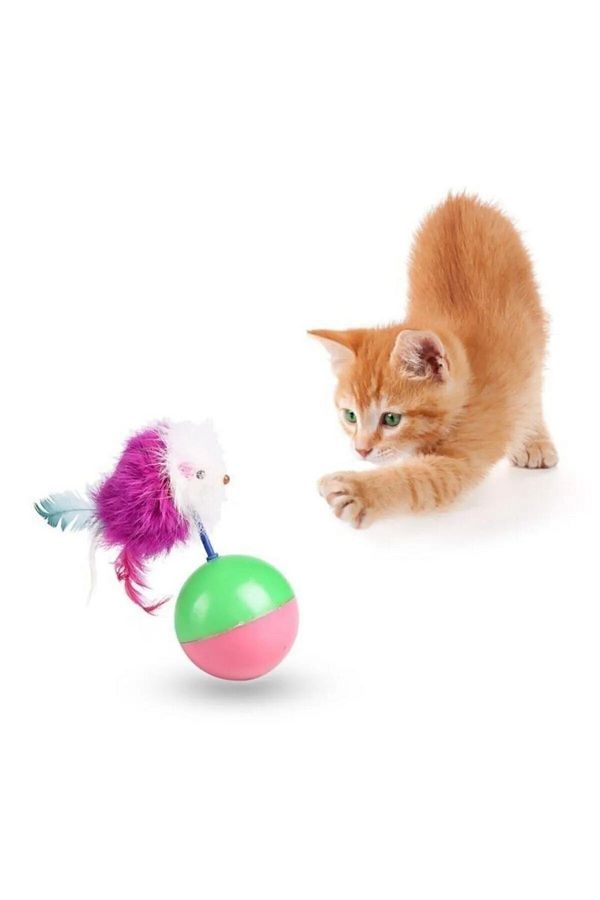 FETH YE TOPTAN Cat Play Ball Furry Mouse Hac Yatmaz Trendyol