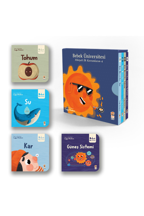 Sincap Kitap Bebek Üniversitesi - Hikayeli İlk Kavramlarım 4