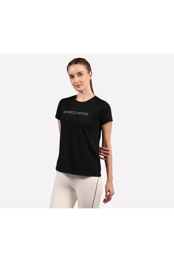 Skechers CORE CREW NECK CHEST BRANDING T SHIRT