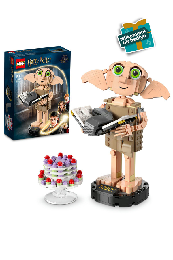 LEGO ® Harry Potter™ Ev Cini Dobby™ 76421 - 8+ Çocuklar için Yaratıcı Oyuncak Yapım Seti (403P)