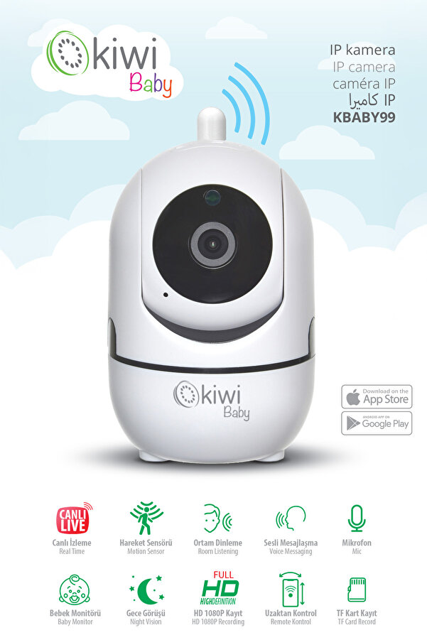 Kiwi Kbaby 99 IP  Bebek Kamera