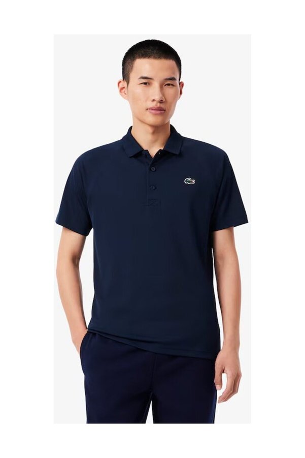Lacoste Short Sleeved Ribbed Collar Shirt