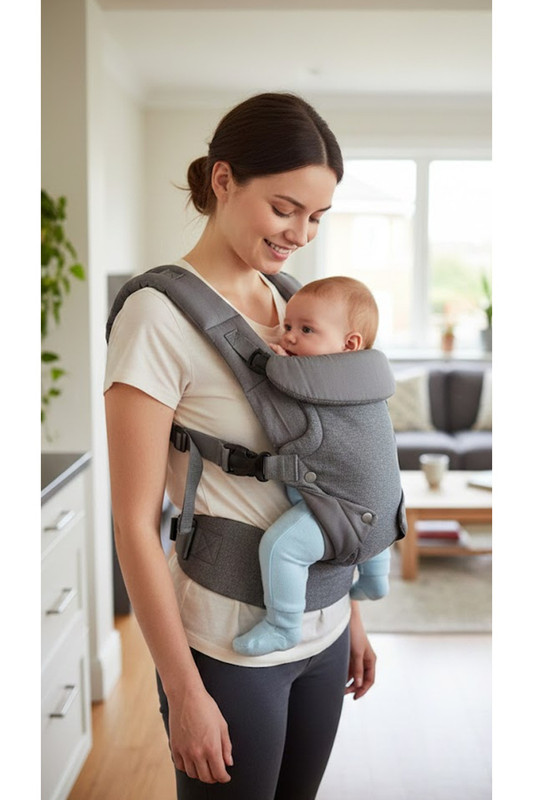 Wellgro Comfy 4 In 1 Kanguru, Bebek Taşıma Kangurusu