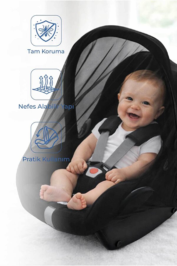 Babyjem Ana Kucağı Sinekliği 071 Siyah