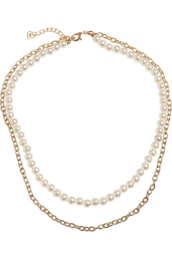 Urban Classics-Accessoire-Halskette mit Perlendetails 1